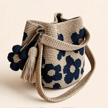 Crochet Flower Bags